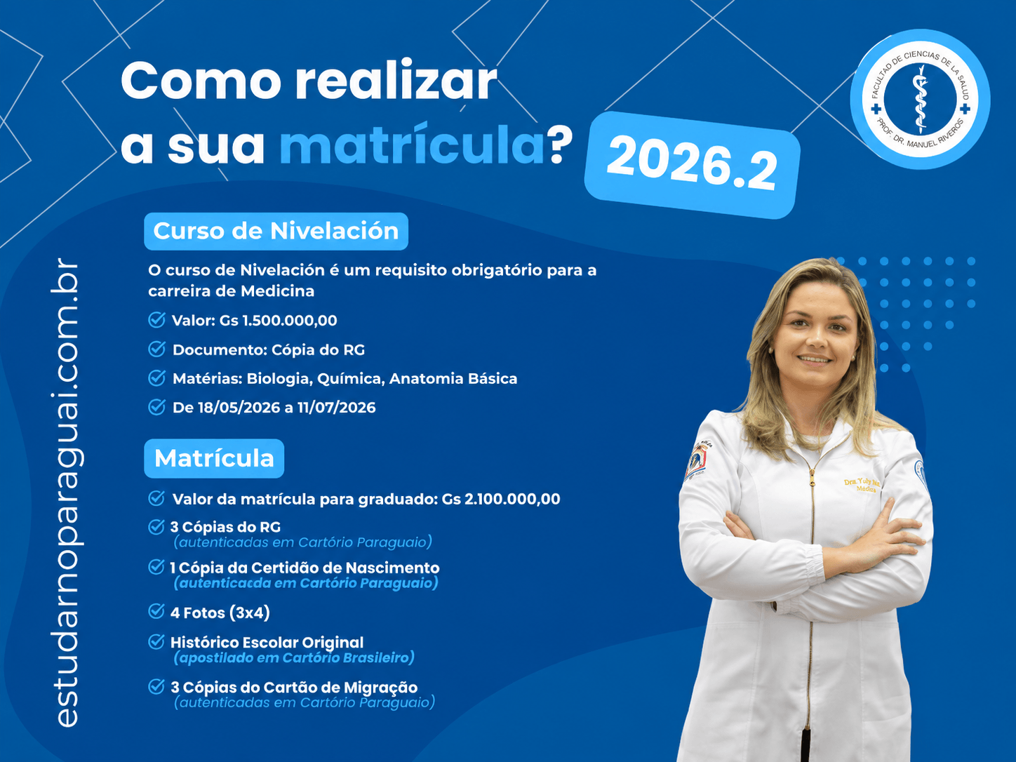 Matrícula UPE 2026-2