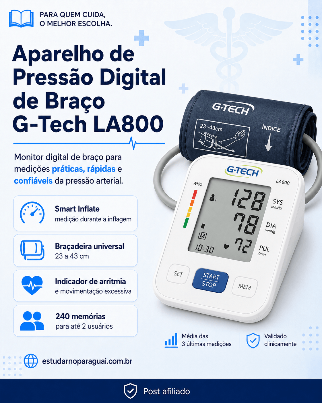 Aparelho de Pressão Digital