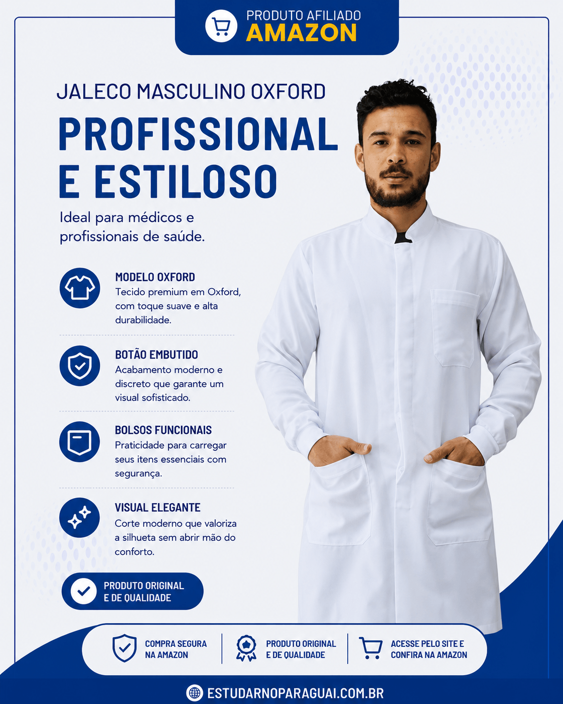 Jaleco Masculino