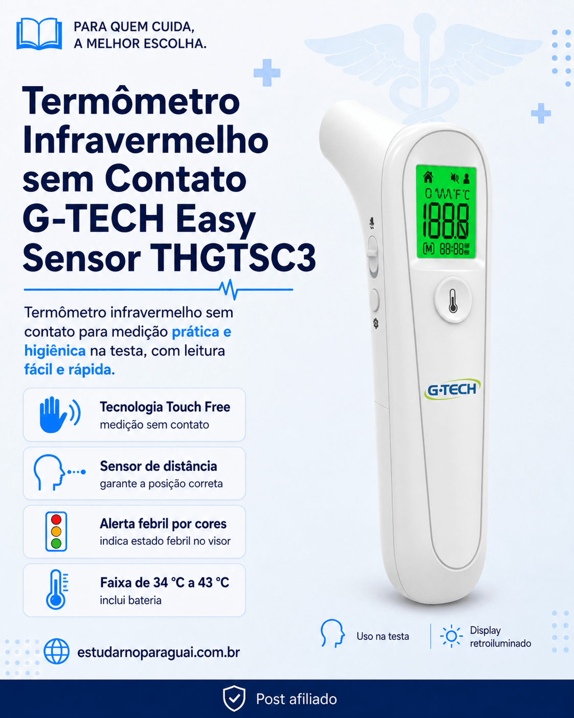 Termômetro G-Tech