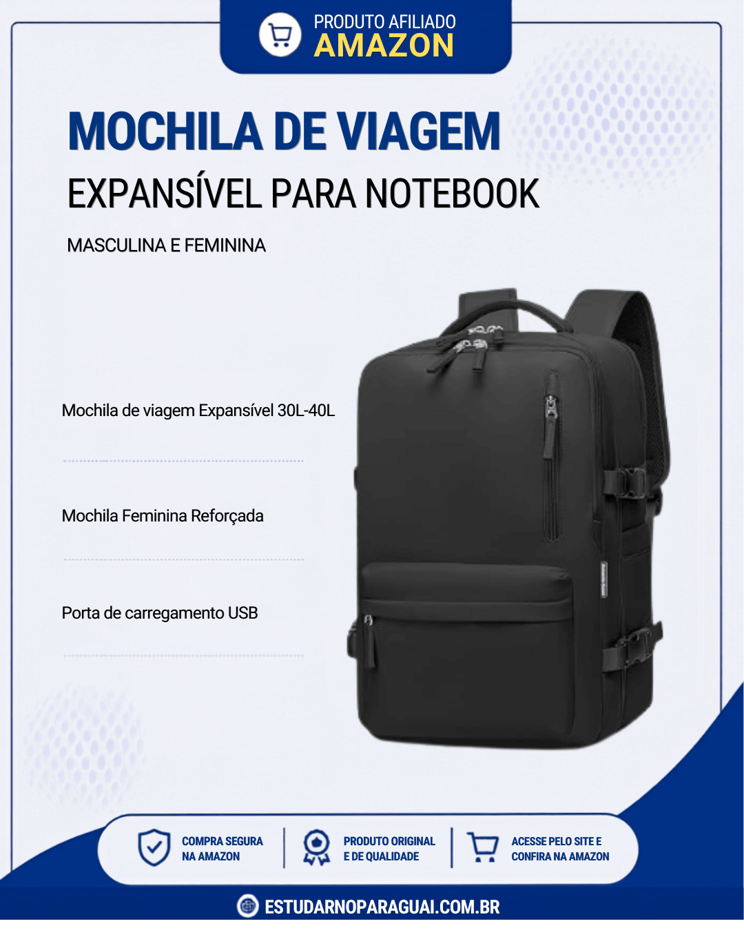 Mochila de Viagem